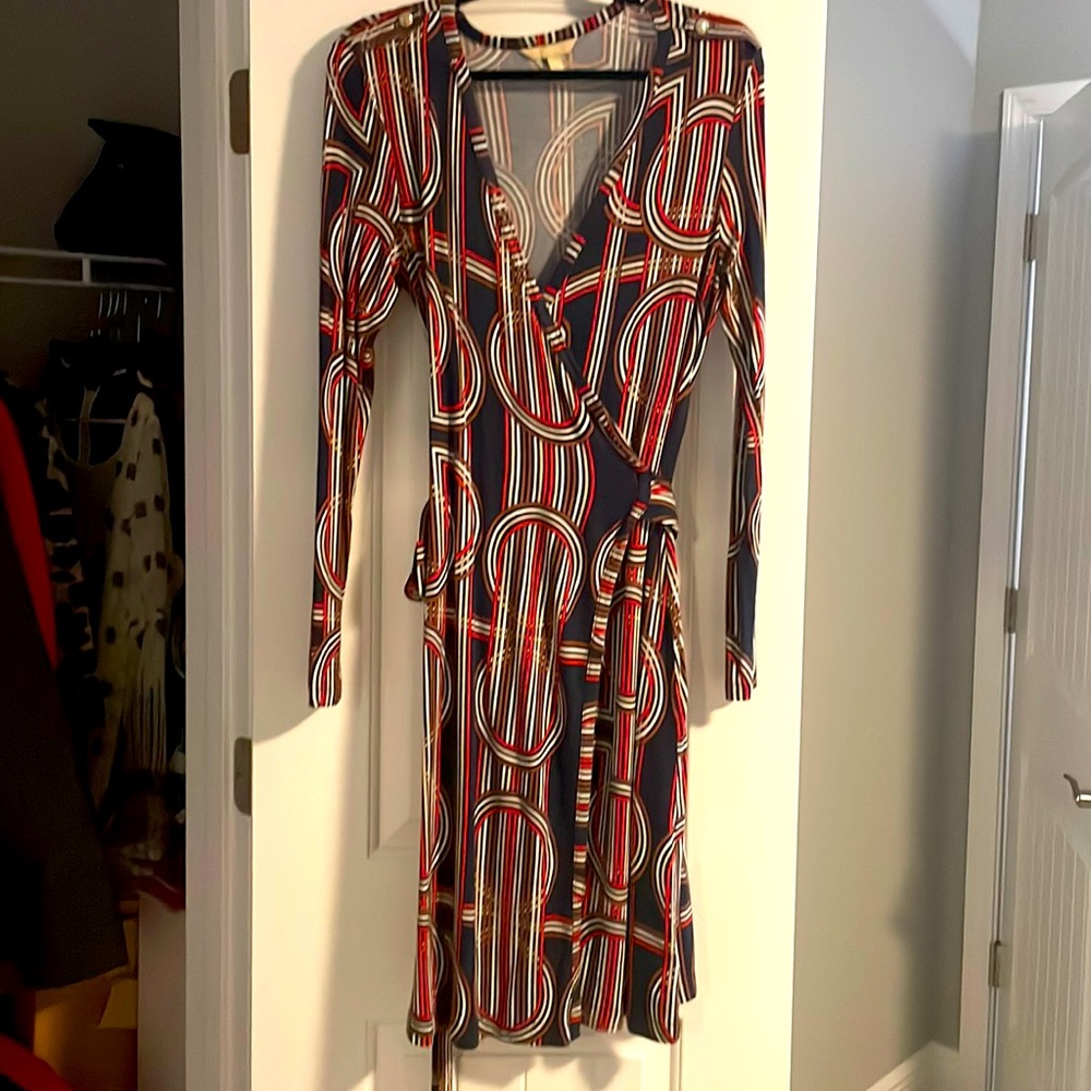 Banana Republic Small wrap Dress long sleeve